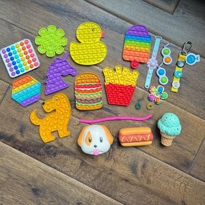 Pop It Fidget Toys - Variety Bag